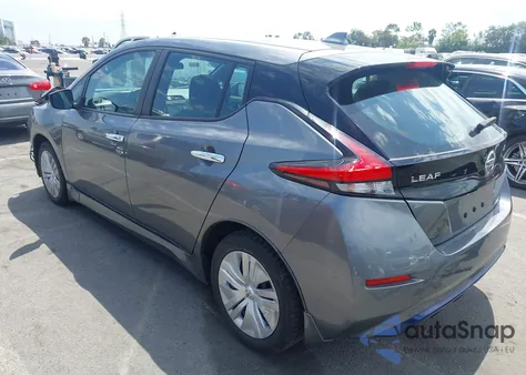 2020 Nissan Leaf S 40 Kwh z USA, uszkodzony, nr VIN 1N4AZ1BPXLC308022